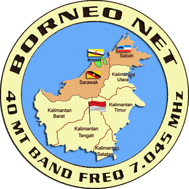 BORNEO NET BORNEO AMATEUR RADIO   BORNEO NET 1 